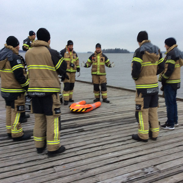 Đội cứu hỏa Valbyleden, Thụy Điển